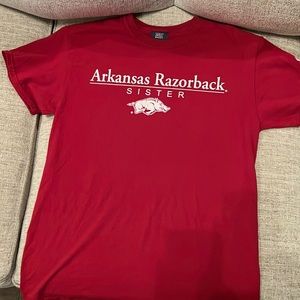 AR Razorback sister tshirt